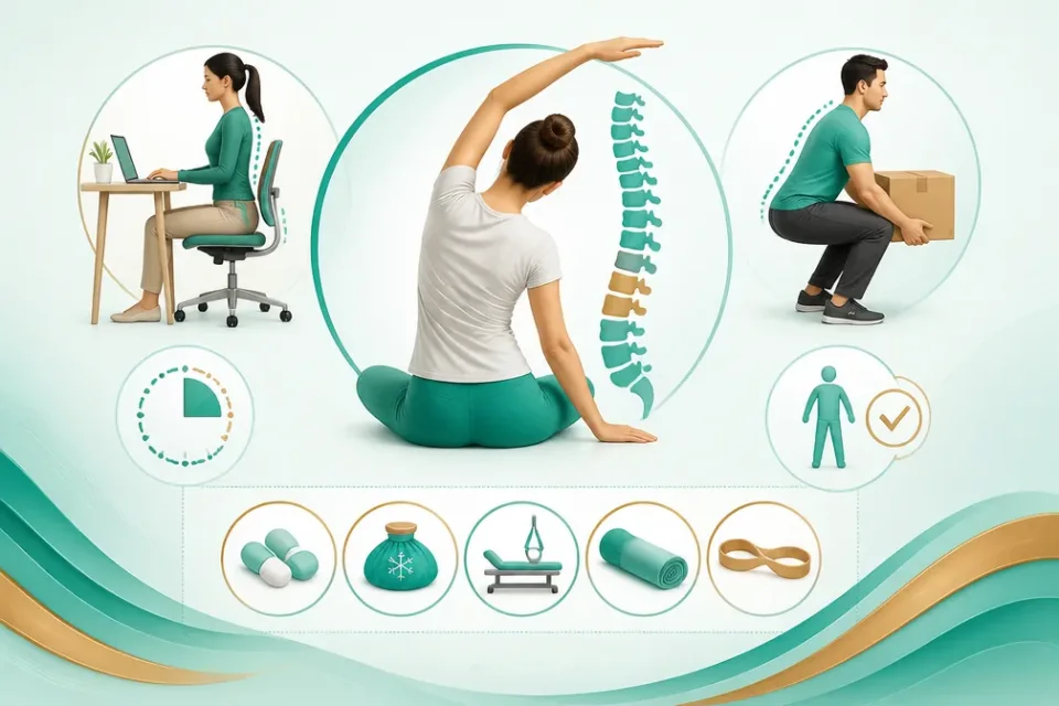 نمای توضیحی درباره اصلاح فعالیتهای روزمره و حفظ تحرک